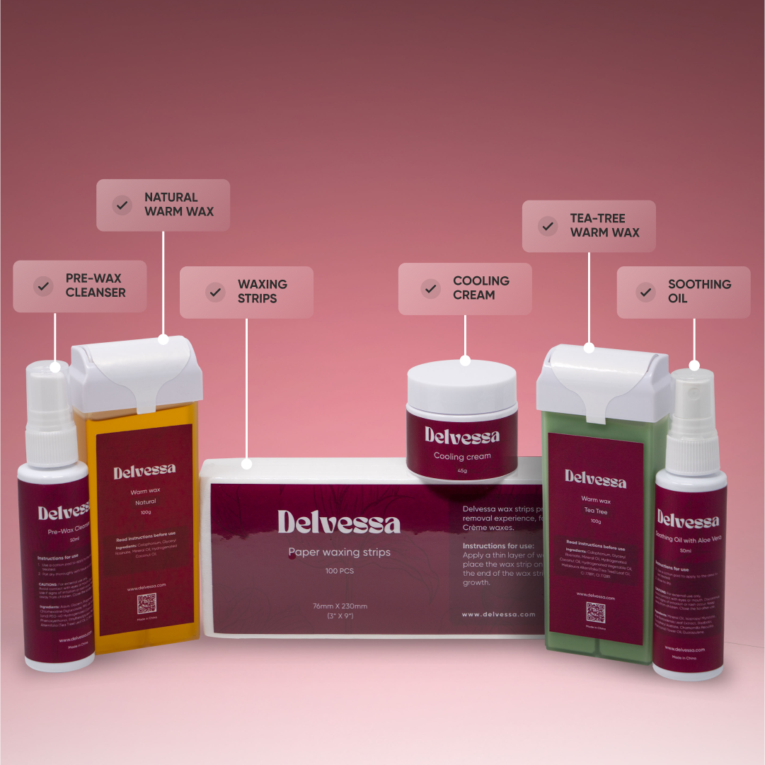 Silky Smooth Pain-Free Home Waxing Kit