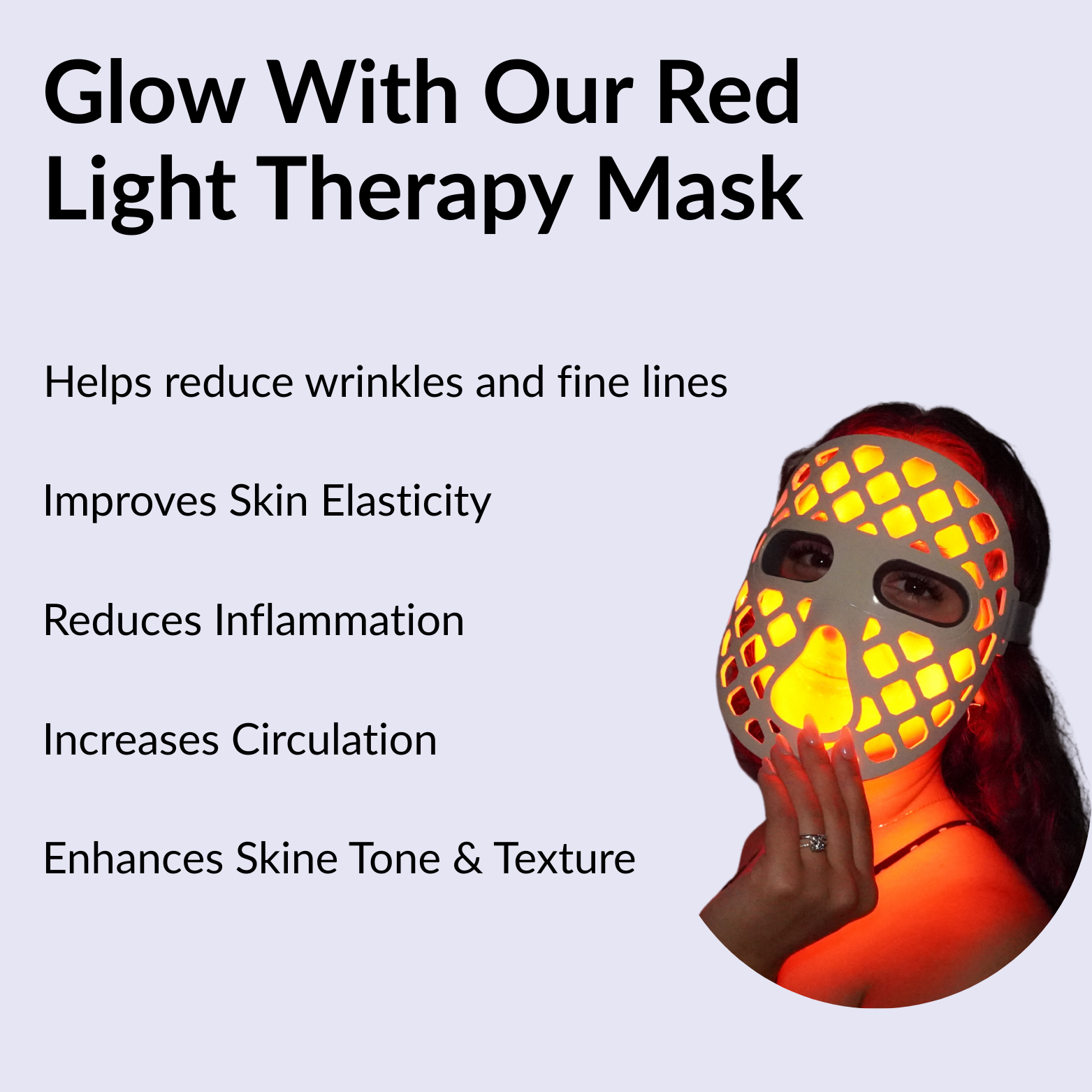 Delvessa LumaLift Age-Defying LED Light Therapy Mask